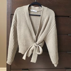 Zara wrap sweater